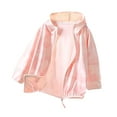 thumbnail image 1 of YABCSAZ Girls Boys Sun Protection UPF 50+ Coat Jacket Lightweight Sunscreen Hoodie Baby Long Sleeve Rash Guard Swim Shirt Kids Young Children Teens Outwear Size 13 Years, 1 of 3