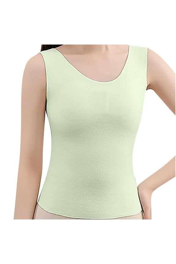 Girls Tank Tops Sleeveless Soft Comfort Seamless Bra with Pads, Youth Training Bra Stretch Sports Bra Age 13-17 Breathable Kid Student Bra Underwear Size XL