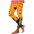 thumbnail image 1 of YABCSAZ Halloween Costumes Yoga Pants for Women Print Casual Slim Fit Drawstring Elastic High Waist Trousers Long Leg Pants Halloween Outfits,Fall Trendy Outfits, 1 of 4