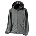 thumbnail image 1 of YABCSAZ Jackets for Men Sun Protection Hoodie Tops UPF 50+ Lightweight Summer Casual Jackets Long Sleeve UV SPF T-Shirts with Zip Pockets Rash Guard Fishing Athletic Workout Hoodie for Hiking Jogging, 1 of 2