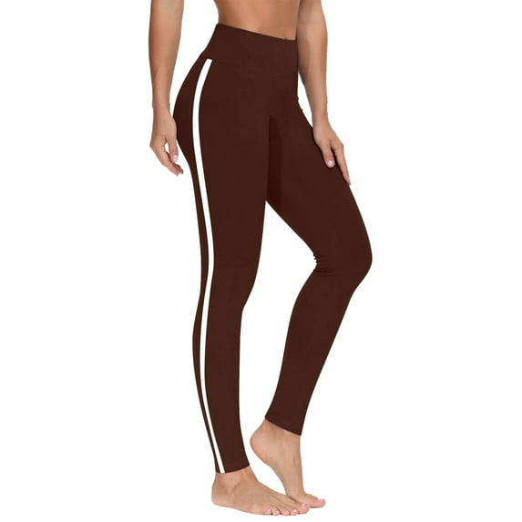 YABCSAZ Leggings for Women High Waist Yoga Pants Tummy Control Butt Lifting Workout Running Yoga Pants, Color Block Black leggings Women Soft Plus Size Leggings Maternity