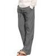 thumbnail image 1 of YABCSAZ Men's Athletic Pants Solid Color Relaxed Fit Long Pants Casual Lightweight Joggers Sweatpants Elastic Pants with Pockets,Hiking Tactical Pants Trendy Outdoor Apparel, 1 of 5