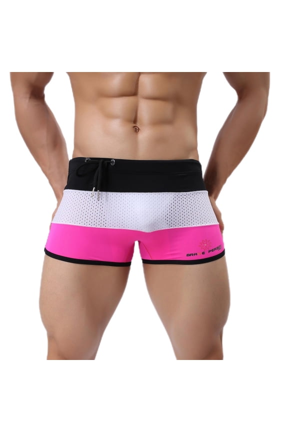 Men's Briefs Swim Shorts Professional Training Rash Guard Sports Tights Swimming Jammer Cool Dry Active Sports Trunk Bathing Suit Beach Panties Men's Boxer Briefs Underwear
