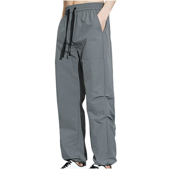 YABCSAZ Men's Casual Pants Straight Baggy Wide Leg Stretch Elastic Waist Drawstring Pants Relaxed Fit Trousers Pant Trendy Relaxed Fit Stretch Long Pants for Workout, Jogging, Running