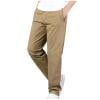 YABCSAZ Men's Hiking Tactical Pants Solid Color Relaxed Fit Cargo Pant Cotton Casual Lightweight Athletic Joggers Sweatpants Straight Long Pants with Pockets Outdoor Apparel