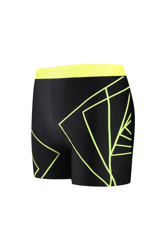 Men's Underwear Boxer Briefs Professional Training Rash Guard Sports Tights Swimming Jammer Cool Dry Active Sports Trunks Bathing Suit Beach Swim Shorts for Mens