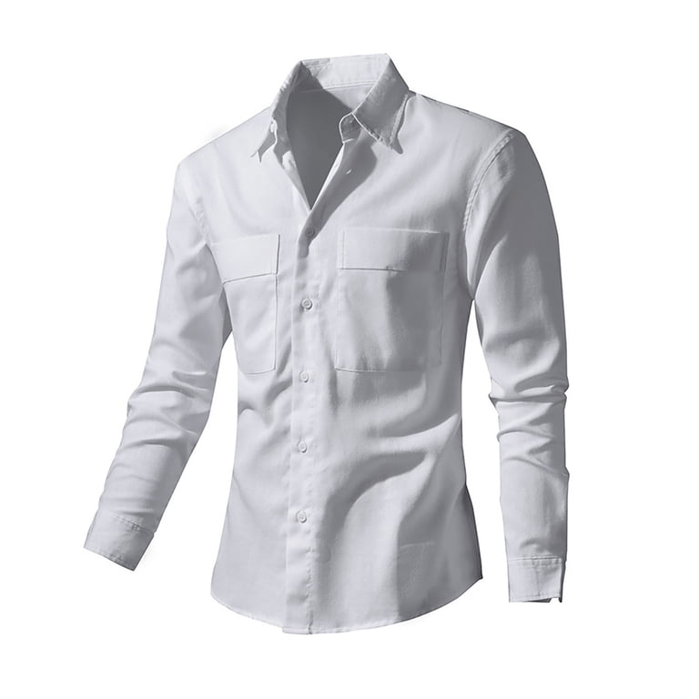 flex dress shirts for men Flex men's luxury collection button down dress shirt Black Medium