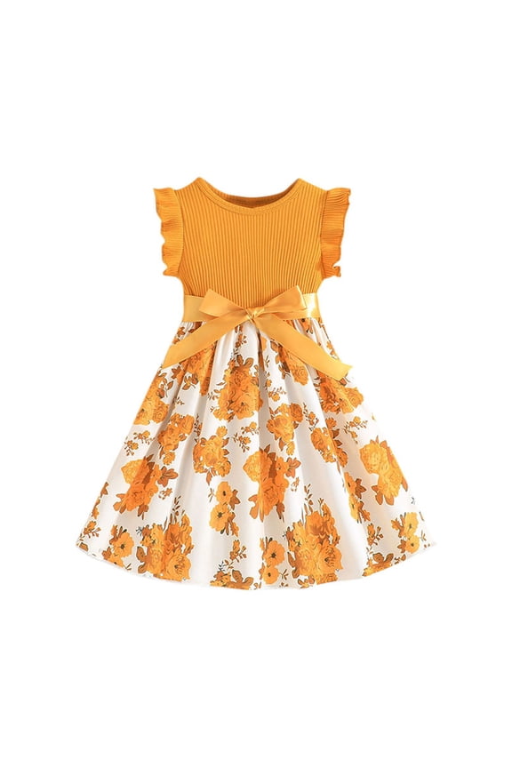 Newborn Infant Baby Girl Dresses Lace Sleeveless Tank Dress Cotton Soft Comfy Dress Tutu Dress Bow Bag Fart Jumpsuit Boho Clothes Photo Shoot Toddler Baby 1st Birthday Outfit Size 4T