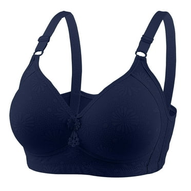 YABCSAZ Plus Size Bras Women's Bra Sexy Seamless Push Up Sports Bra High Lift Soft Comfy Close Breast Tops Underwear Breastfeeding Bralette