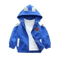 thumbnail image 1 of YABCSAZ Rain Jacket for Toddler Baby Boys and Girls, Light Weight Wind-Resistant, Water-Resistant Puffer Jacket Zip Up Coats Infant Newborn Jacket,Christmas Gifts Size 120 4 Years, 1 of 5