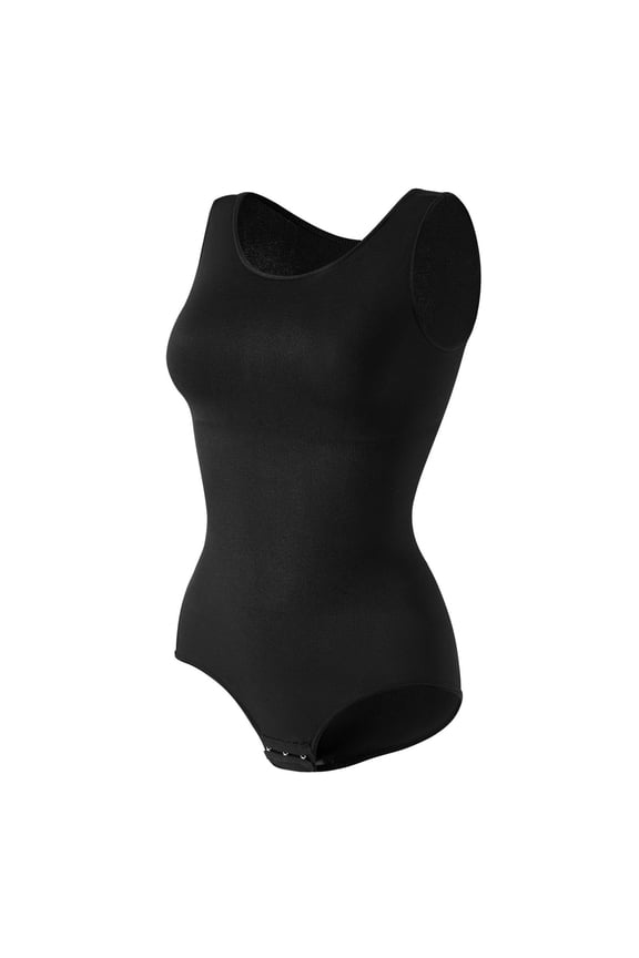 Shapewear for Women Tummy Control Bodysuit Sleeveless Tank Seamless Body Shaper Underwear Waist Cincher Corset, Sculpting Snatched Waist Trainer Postpartum Support Shaper Thong Body Suit