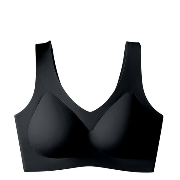 YABCSAZ Sports Bras for Women Plus Size Bras Adjustable straps Wireless Bralette Soft Comfortable Underwear Ultimate Lift and Support Bras for Women, Wire-Free Bra Casual Cami Tanks