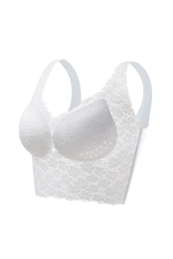 Sports Bras for Women Plus Size Bras Wirefree Compression Bra Close Breast Augmentation Underwear Flex Back Everyday Bras Wireless Support Full Coverage Bra Thin Side Collection