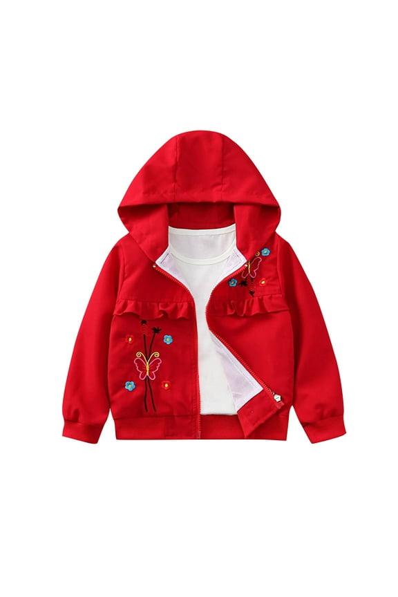 Toddler Baby Girls's Rain Jacket,Light Weight Wind-Resistant, Water-Resistant Puffer Jacket Zip Up Coats for Infant Newborn Jacket,Christmas Gifts Size 160 12Years