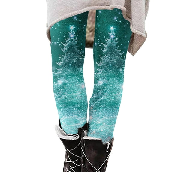 YABCSAZ Women's Fleece Lined Leggings Thermal Warm Winter Tights Yoga Pants High Waisted Butt Lifting Tummy Control Long Pants for Workout Running,Christmas Gifts for Women