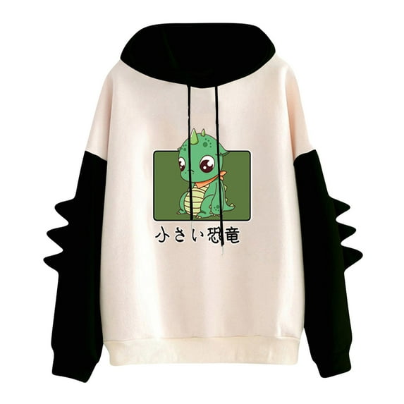 YABCSAZ Women's Oversized Hoodies Long Sleeves Graphic Fleece Sweatshirts Casual Loose fit Winter Warm Basic Hooded Crewneck Pullover Sweatshirt Tops with Pockets