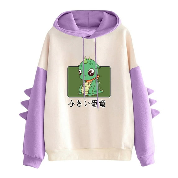 YABCSAZ Women's Oversized Hoodies Long Sleeves Graphic Fleece Sweatshirts Casual Loose fit Winter Warm Basic Hooded Crewneck Pullover Sweatshirt Tops with Pockets