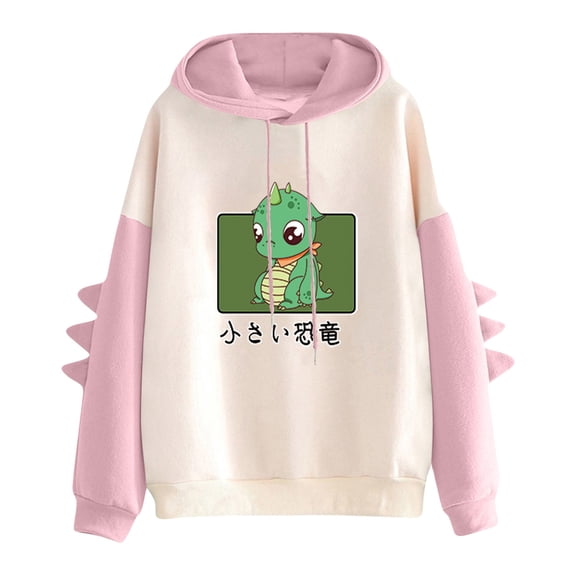 YABCSAZ Women's Oversized Hoodies Long Sleeves Graphic Fleece Sweatshirts Casual Loose fit Winter Warm Basic Hooded Crewneck Pullover Sweatshirt Tops with Pockets