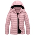 thumbnail image 1 of YABCSAZ Women's Puffer Jackets Quilted Packable Puffy Coats Lightweight Winter Warm Zip Up Down Jacket S-2XL, 1 of 9
