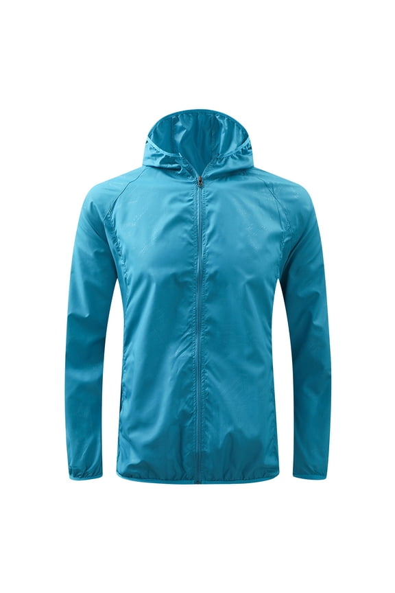 Women's Waterproof Raincoat Plus Size Loose Running Lightweight Rain Jacket Zip Hooded Windbreaker with Pockets for Outdoor Mountaineering Suit Thin Breathable Top