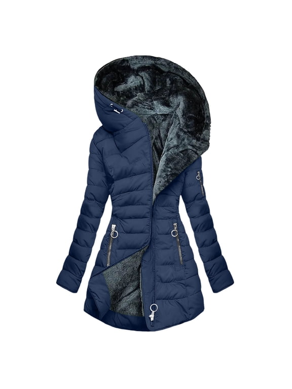 Women's Winter Coat Long Waterproof Parka Warm Snow Jacket Windproof Winter Jacket for Cold Weather