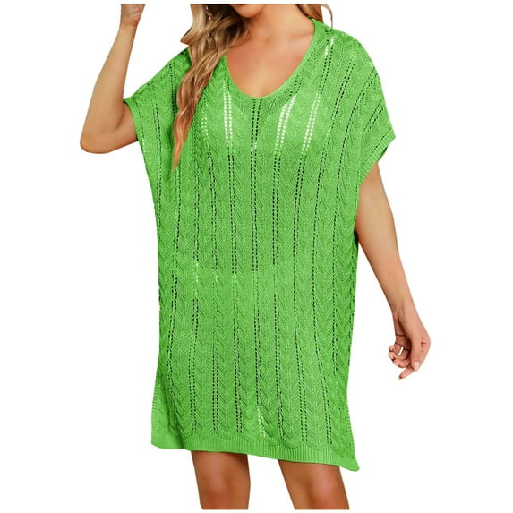 YABCSAZ Womens Bathing Suit Cover Up Sleeveless Mesh Swimsuit Coverup Tank Tops Sexy Elegant Lace Beach Bathing Suit Cover Up Summer Casual Loose Plus Size Coverup for Poolside, Seaside and Party