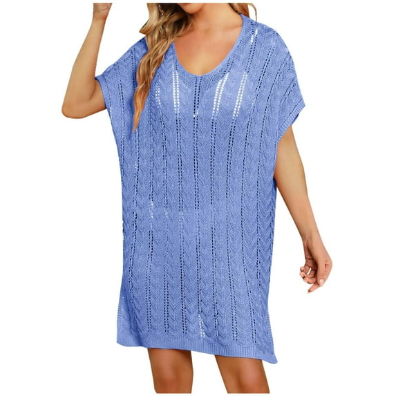 YABCSAZ Womens Bathing Suit Cover Up Sleeveless Mesh Swimsuit Coverup Tank Tops Sexy Elegant Lace Beach Bathing Suit Cover Up Summer Casual Loose Plus Size Coverup for Poolside, Seaside and Party