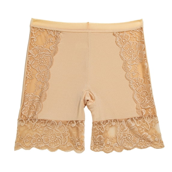 YABCSAZ Womens Boxer Briefs Soft Comfortable Boy Shorts Underwear Solid Color Full Coverage Underpants Sexy Lace Stretch Lifting Shorts High Waist Tummy Control Panties for Women