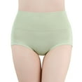 thumbnail image 1 of YABCSAZ Womens Hipster Panties High Waisted Cotton Print Bikini Brief Underwear Hip Lift Tummy Control Soft Strench Breathable Pants, 1 of 5