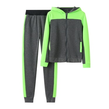 YABCSAZ Womens Joggers Sweatsuit Solid Color Full Zip Hoodie 2 Piece Outfits Joggers Pants Tracksuit Jogging Suits