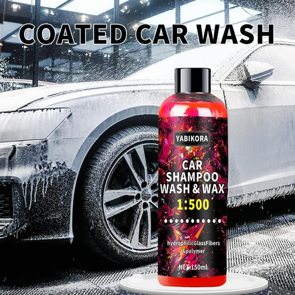 YABIKORA Automotive Cleaners, Premium Glass and Window Cleaner for Auto and Home Cleans Glass, Windows, Windshields, and More, Streak-Free, Ammonia-Free, Tint-Safe