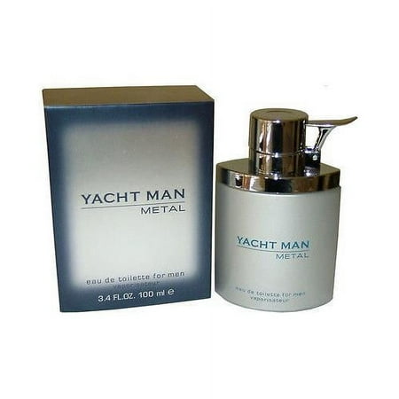 YACHT MAN METAL * Myrurgla Cologne * 3.4 oz * NEW IN BOX