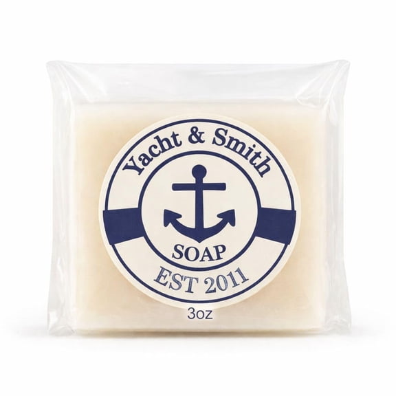 YACHT & SMITH 200 Pack Bulk 3 oz Bar Soap, Individually Wrapped Soap Bars, Wholesale Hotel Toiletries for Airbnb Hosts & Hospitality Supplies