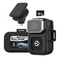 thumbnail image 1 of YADA BEON Dash Cam Body Cam 2-in-1, 1080p Day or Night, Front Interior Body Cam Triple Use, App Compatible Wireless Video Access - Black, BEONBK, 1 of 14