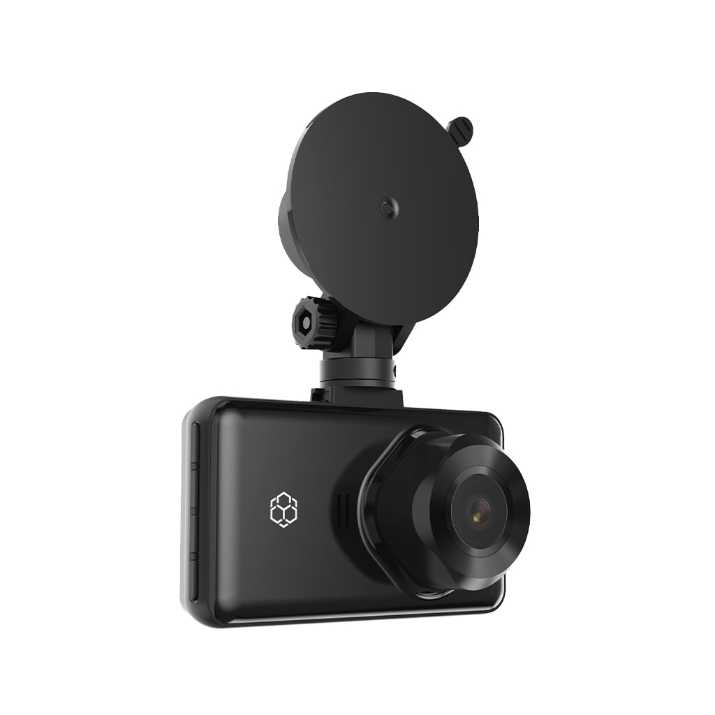 YADA Roadcam, 1080P Full-HD Dash Cam, 110° Wide Angle Lens, 2.4 LCD  Display Monitor, G-Sensor Activated 24-Hour Park & Record, Automatic Loop  Recording, Black 