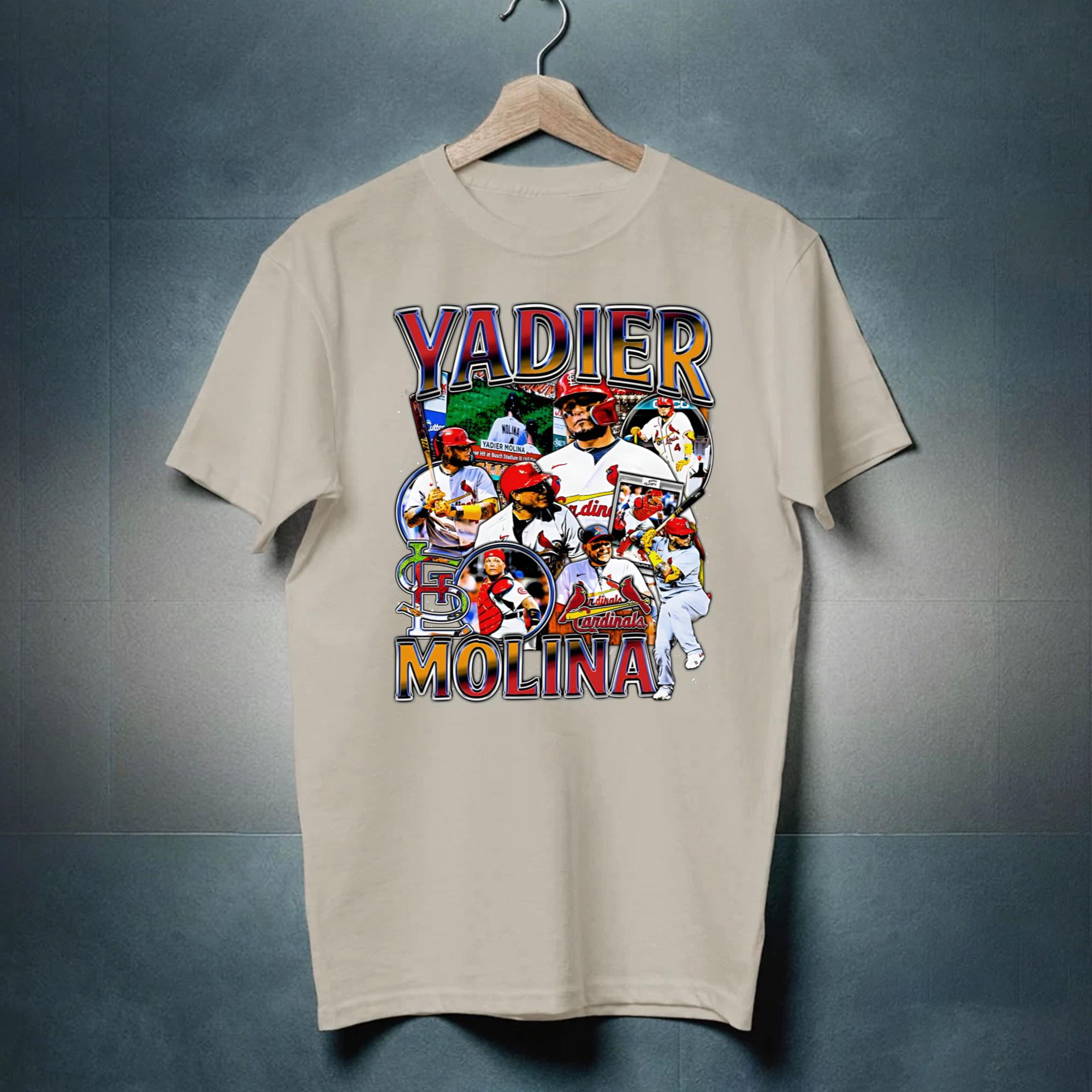 YADIER MOLINA TEE 2024 NEW BRAND HOT TREND-TH44847 - Main Image