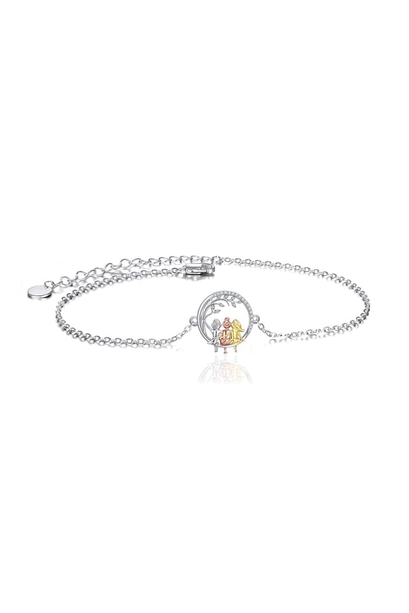 3 Sisters Bracelet Sterling Silver Sister Bracelet 3 Bset Friends Jewelry Gifts for Women