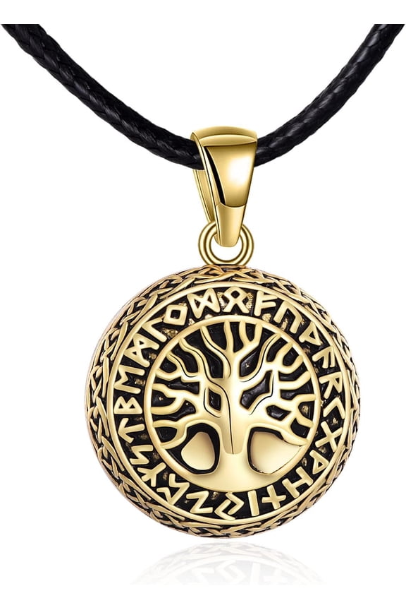 Essential Oil Diffuser Necklace for Women Aromatherapy Ball Locket Pendant Jewelry Gift for Mother Girlfriends, 7 PCS Lava Rocks, 24 inches Leather Chain