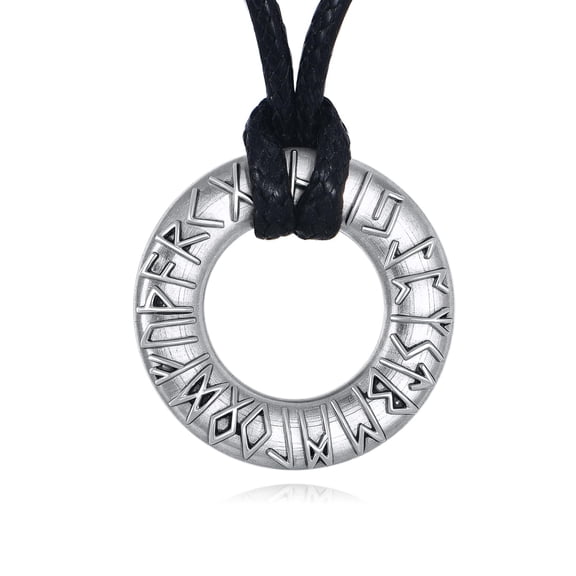 YAFEINI Viking Necklace Norse Viking Pendant Necklace Nordic Jewelry Rune Gift for Women Men