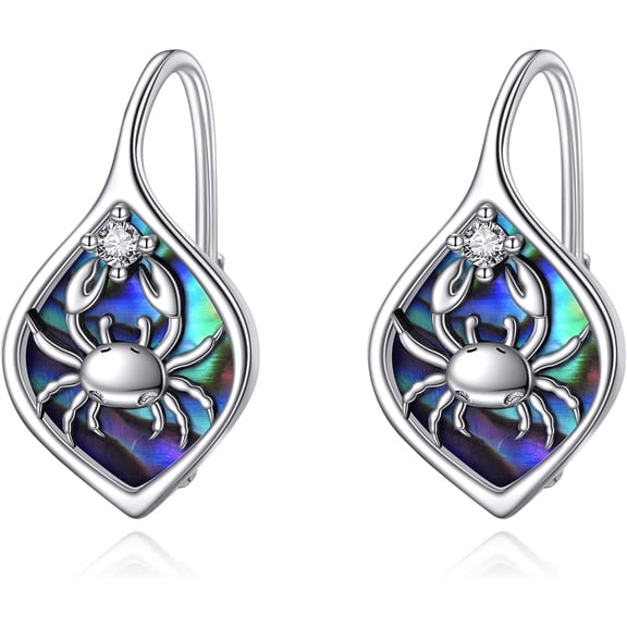 YAFEINI Zodiac Constellation Earrings for Women 925 sterling silver 12 Constellation Astrology Horoscope Zodiac Earrings Birthday Gifts for Mother Women Mother Lover