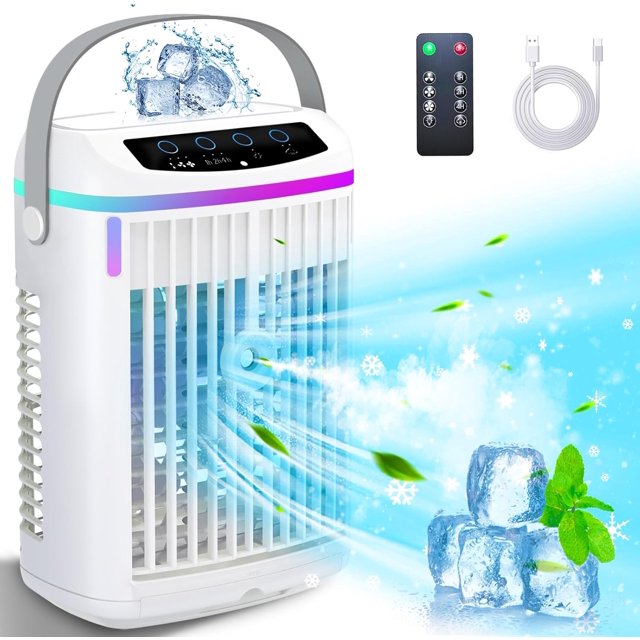 YAFELE Portable Air Conditioners Cooling Fan, Mini Air Conditioner with