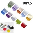 YAHDAO Hair Clipper Guards Guides 10 Color Coded Cutting Guides Combs