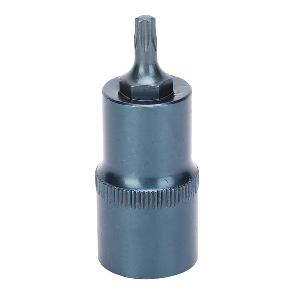 YAHHU 1/2-Inch Drive T25 Torx Screwdriver Bit Socket S2 Alloy Steel Standard Depth 2.16 Inches / 55 mm Hardware Tool