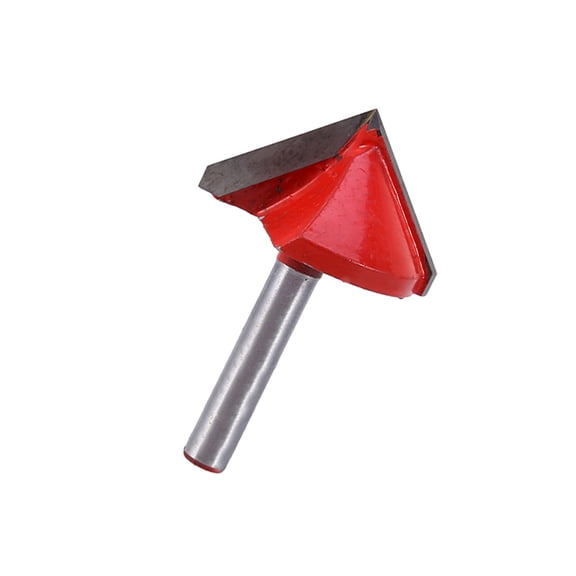 YAHHU 1/4" Shank Router Bit Engraving V Shape Groove Woodwork Cutter Trim Chamfer Bit