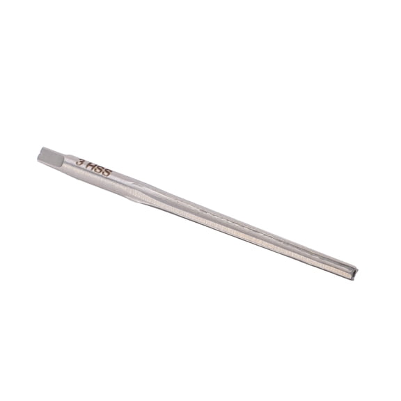 YAHHU 1:50 Taper Pin Reamer 3mm / 0.12 inches High Speed Steel Straight Shank Machine Reaming Tool for Mold Processing Hardware Precision Hand Tool Accessories