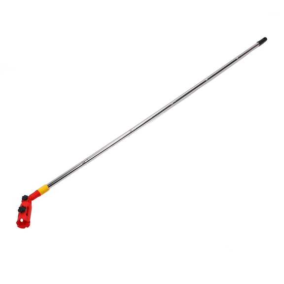 YAHHU 1.7m Paint Brush Extender with 180 Rotating Clamp & 6Piece Extension Rod Kit  Versatile Roller & Bristle Brush Holder