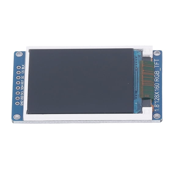 YAHHU 1.8 Inch TFT LCD Display Module, 128x160P Resolution IPS Screen for ST7735 Chip, 3.3V HD Full Color Monitor