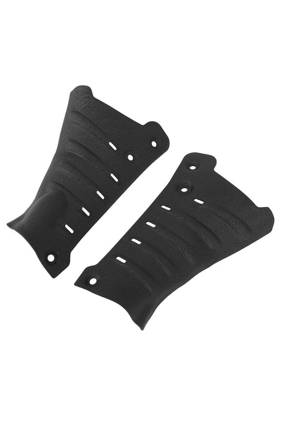 1 Pair Coolant Pipe Guard Impact Protection Aluminium Alloy Condenser Tube Protector Plate Replacement for Tesla Model Y 2021-2023