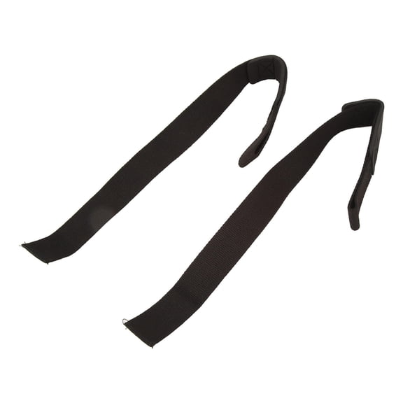 YAHHU 1Pair WeightLifting Wrist Wraps Soft Foam, AntiSlip, Cotton Deadlift Straps for Bodybuilding & Strength Training