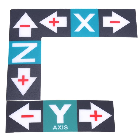 YAHHU 1 Set Label Sticker Plastic XYZ Marker Operation Instruction for Engraving Machine[cite: 1]